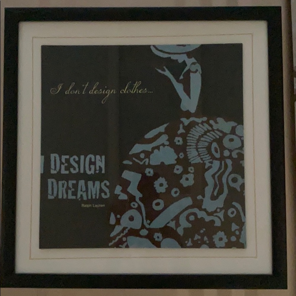 Ralph Lauren Wall Art Frame